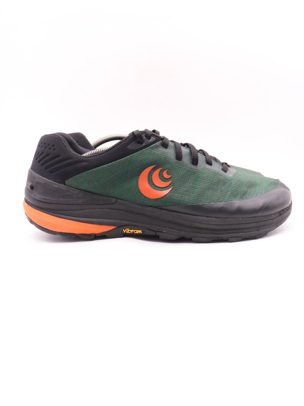 Topo Ultraventure Pro Athletic Shoes Men's 13 Green/Orange Trail Running Sneaker